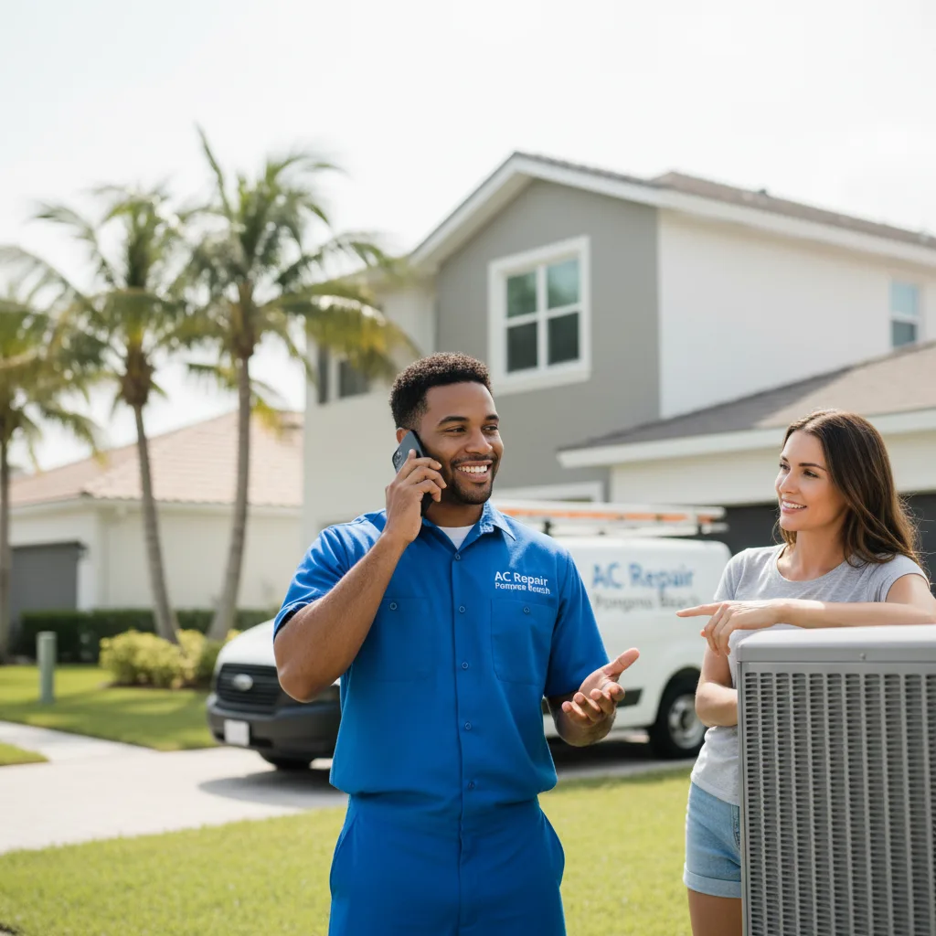 AC Repair Pompano Beach customer support in Pacific City